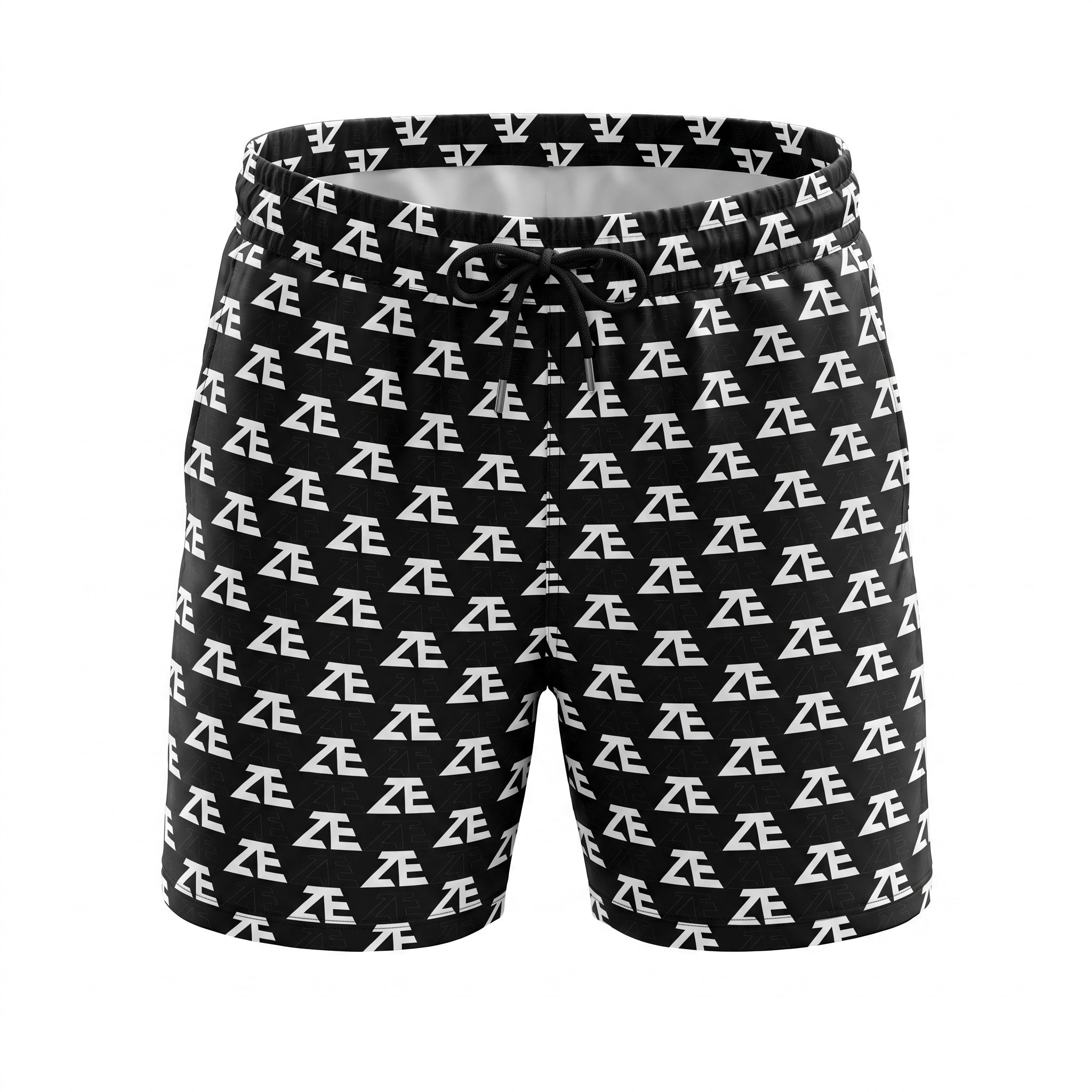 ZE BLACK LOGO SWIM SHORTS - Coming Soon